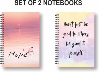 ROT RIX combo of 2 Notebooks A5 Diary Ruled 144 Pages