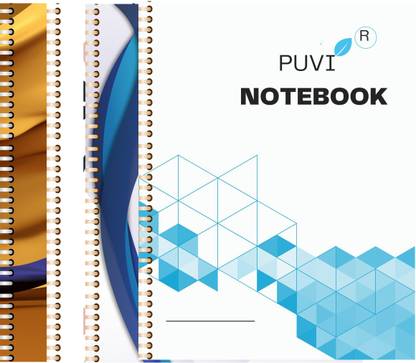 Puvi notebbok A4 Notebook UNRULED/PLAIN 200 Pages