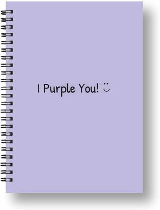 craft maniacs BTS I PURPLE YOU RULED 160 PAGES DIARY FOR BTS ARMY A5 Diary RULED 160 Pages