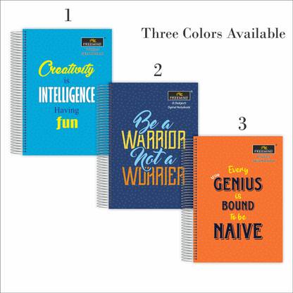 FREEMIND Spiral notebook Regular Notebook Single Line 600 Pages