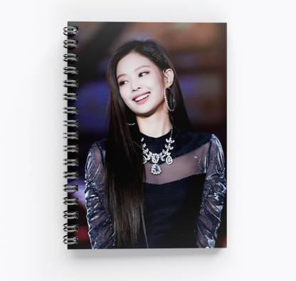 RJPRINTS BlackPinl Jisoo B5 Notebook Unruled 160 Pages