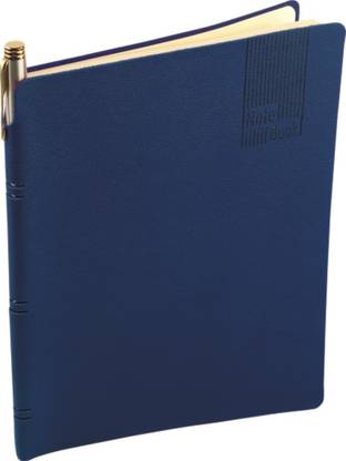 PRINTMAN PU Soft Binding Size - 7.25 * 9.75(Big) Regular Notebook Single Ruled 200 Pages