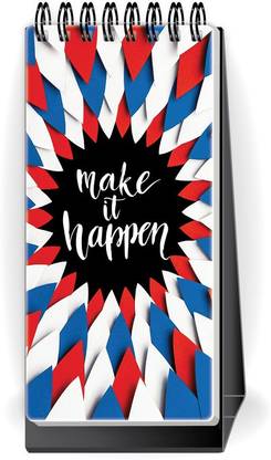 Nourish Desktop Standing To Do List Regular Desk Planner Ruled 50 Pages