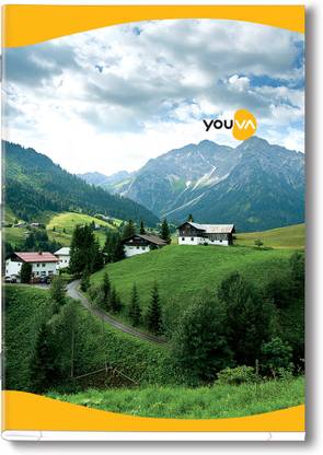 NAVNEET Youva Soft Bound Long Book 21x29.7 cm Single Line 100 Pages Regular Note Book Single Line 100 Pages