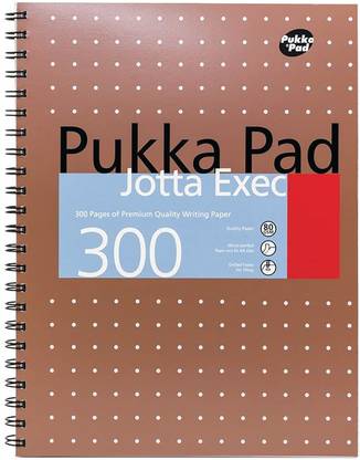 Pukka Pad Metallic Range A4 Notebook Ruled 300 Pages