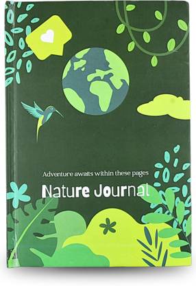 PaperPlay Nature Journal A5 Journal Mix 121 Pages