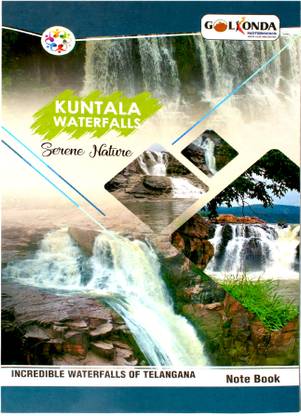 GOLKONDA Essential Regular Notebook Unrule, 120 Pages