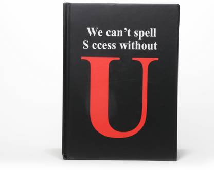 ARCHIES We can't spell success Without U Corporate A4 Notebook Single rule 400 Pages