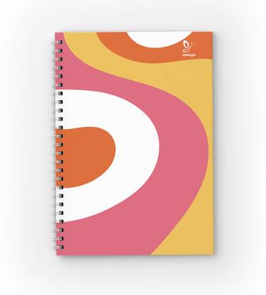 JoMagix Unique Design A4 Notebook Ruled 160 Pages