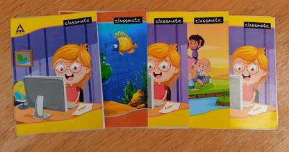 ABC Season Store Exercise Book Assorted Note Book Square Line 72 Pages