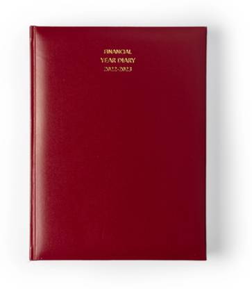 MAHAVIR | Financial Year Dated Diary (April to March) | B5 Planner | Ruled | 424 Pages