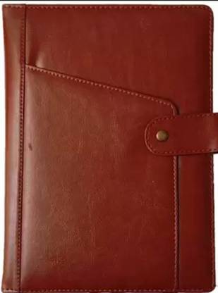 Peeplvalue Planner B5 Diary PU leather ruled diary with closure flap 365 Pages