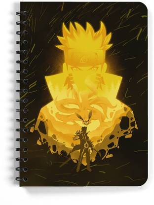 ComicSense Naruto Anime Six Paths Jinchuriki Sketchbook A5 Notebook Unruled 120 Pages