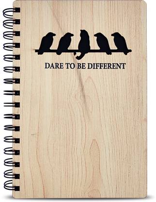 GIFSHIP Be Different A5 Notebook Ruled 192 Pages