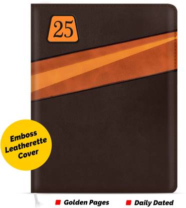 More Choice B5 Designer office diary with Monthcut Planner Diary B5 Diary Single Rule 366 Pages