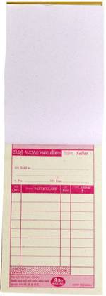 ABD Cash memo A6 Memo Pad Ruled 160 Pages