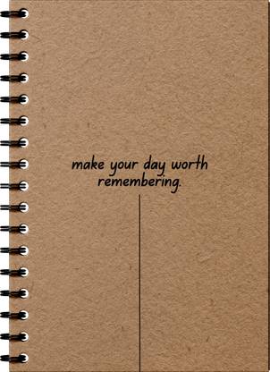 The Papier Ocean Undated Daily Productivity Tracker and Task Organizer A5 Planner/Organizer 80 GSM - 180 Lay Flat - Unique Twin Wiro Binding Design | To do List Ruled 160 Pages