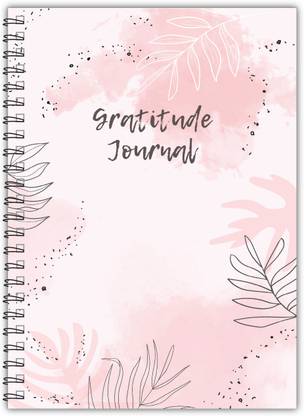 TimeWise Find More Joy: Daily Gratitude Journal 126 Pages Reflection & Positivity A5 Journal Unruled 126 Pages