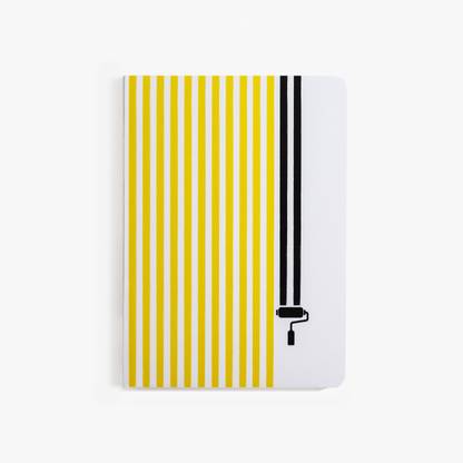 The Journal Lab All-Purpose: 90 GSM Natural Shade Paper Flat-lay Opening Plain Pages A5 Notebook Plain 144 Pages