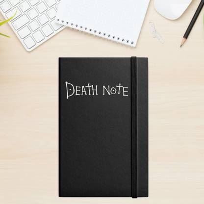 urban kiosk Death Note Diary Anime | Journal | Notebook with Elastic Band A5 Diary Ruled 174 Pages