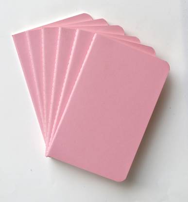 INNAXA Pocket Size Notebooks, 3.5 x 5.5" Softcover Mini Notebooks Pocket-size Note Pad Blank 64 Pages