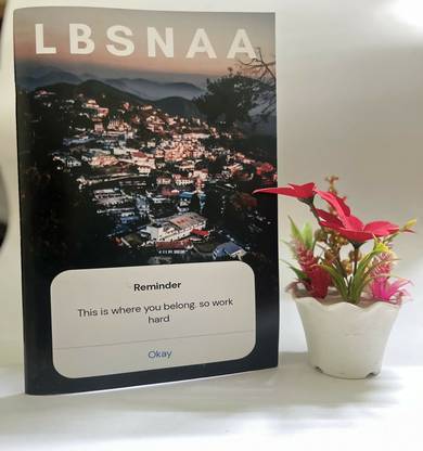 ASCOLLABS LBSNAA MOTIVATIONAL NOTEBOOK FOR ASPIRANTS A4 Notebook RULED 50 Pages