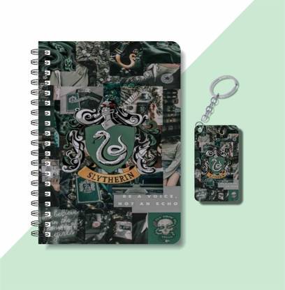 craft maniacs HP DIARY + KEYCHAIN A5 Notebook RULED 160 Pages