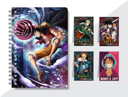 craft maniacs ANIME DIARY GIFT SET A5 Notebook RULED 160 Pages
