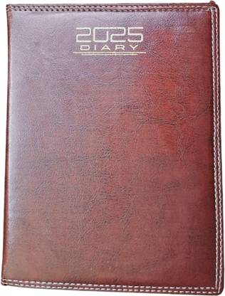 Greeshma New Year Regular Diary 2025 Single Rule 364 Pages