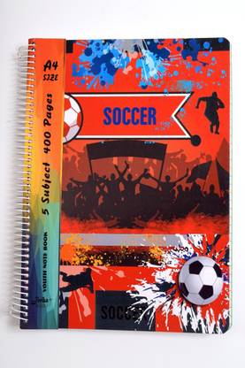 ABD Subject Notebook A4 Notebook Ruled 400 Pages
