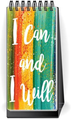 Nourish Desktop Standing To Do List Regular Desk Planner Ruled 50 Pages