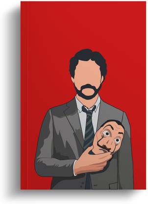 Mimikry Notebook with Stylus Pen | Magnetic Pen Slot | 6x9 inches | Characters Theme | Regular Notebook Ruled 120 Pages