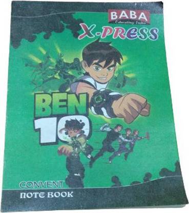 Kabeer Store Ben 10 A2 Note Book Ruled 64 Pages