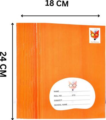 THEV Notebook Regular Notebook Four Line 80 Pages