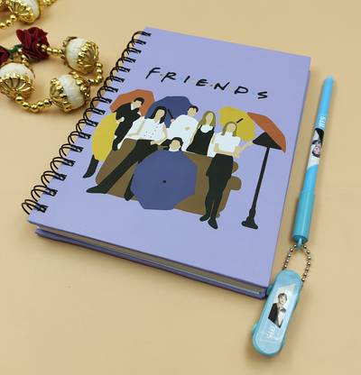 Paper Bear Fancy A4 Diary ruled 80 Pages