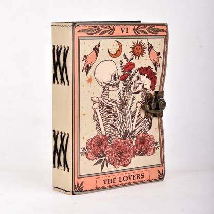 Bonjour Store Leather Handcrafted Journal Diary The Lover Printed Office and Personal Use A5 Diary 200 300 Pages