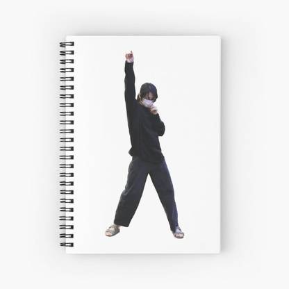 craft maniacs BTS JUNGKOOK DIARY A5 Notebook RULED 160 Pages