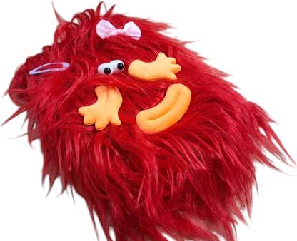 TECHNOCHITRA Cute Monster Fur Diary for Girls | Soft Fluffy Plush Notebook | Cute Face Design A5 Notebook Ruled 180 Pages
