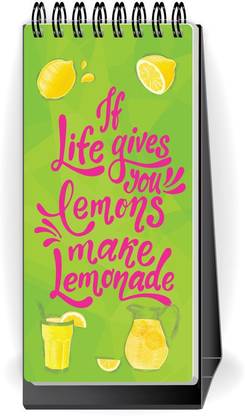 Nourish Desktop Standing To Do List Regular Desk Planner Ruled 50 Pages