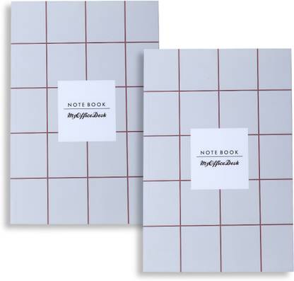 MyOfficeDesk My Office Desk Twin Journal/Diary/Notebook A5 Diary Ruled 164 Pages