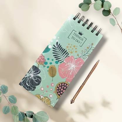 Rose Petals Things to do Pocket-size Planner Ruled 150 Pages