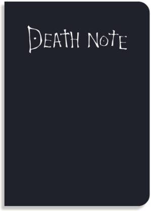 Flexible Solution Anime Death Note A5 Notebook Ruled 96 Pages