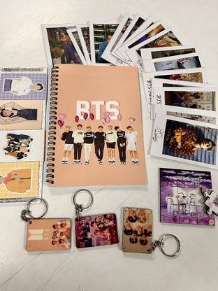 craft maniacs BTS DIARY A5 Diary RULED 160 Pages
