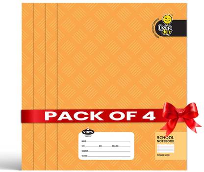 vidya School Notebook for Student Regular Note Book Single Line 28 Pages