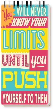 Nourish ToDo List Note Pad Regular Note Pad Ruled 50 Pages