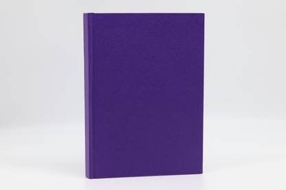 INNAXA Hardbound Purple Diary, A5 (6 x 8") Hardcover Sketchbook A5 Diary Blank 152 Pages