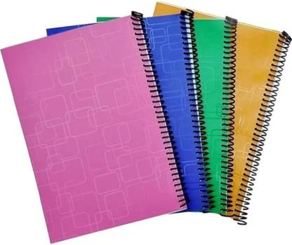 UNIQPAL Notebook A4 Notebook Unruled 200 Pages