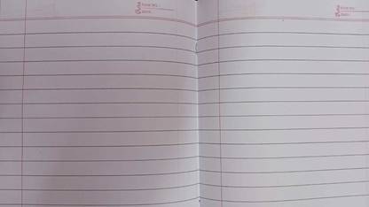 unix enterprises Elite Crown Regular Note Book Broad Rule 128 Pages