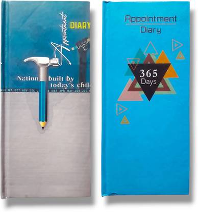 milistore 2025 executive long size pocket diary, hard bound, (Design may vary) regular Pocket-size Diary Ruled 365 Pages