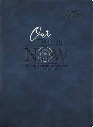 PRINTMAN Imported Thermal PU Notebook/Motivational Planner Notebook(Size: 7.25" x 9.75") Regular Notebook Single Ruled 200 Pages